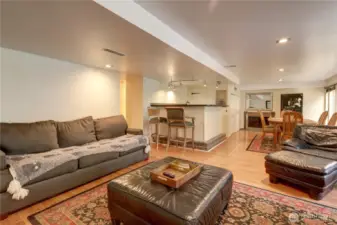 Lower level 1 bed/ 1 bath MIL suite