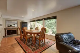 Wood Burning Fireplace,
