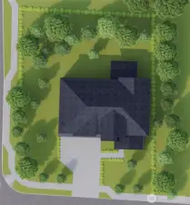 Private, fully-fenced and landscaped yard with 4-zone sprinkler system.