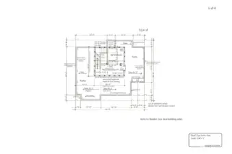 Architectural drawings (rooftop).
