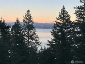 View from inside the home...