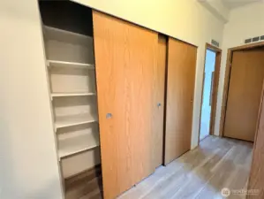 Storage/Hall Closet opposite Back Door