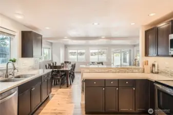 Open concept living with nice updates throughout.