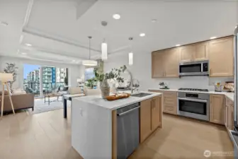 Open layout for effortless living and entertaining