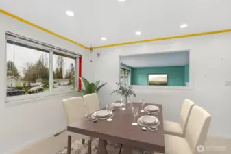 Eat-in Kitchen *virtually staged*