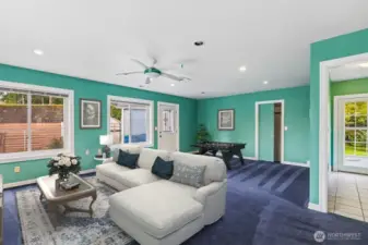 Bonus/Rec Room *virtually staged*