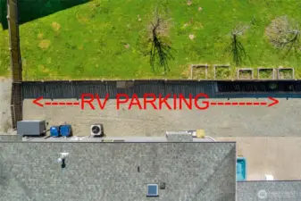 RV/Boat Parking with hook ups for power and generator