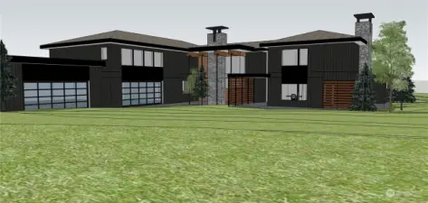 Rendering - front of home