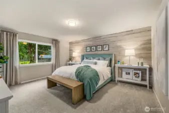 Photos are from the Finley model home in Prior community. Lot 04 layout is mirror image. Finishes, upgrades, and features will vary.