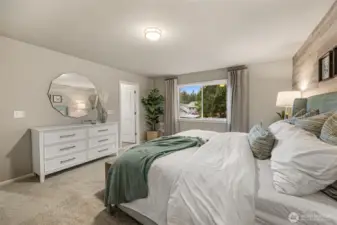 Photos are from the Finley model home in Prior community. Lot 04 layout is mirror image. Finishes, upgrades, and features will vary.