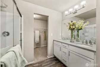 Photos are from the Finley model home in Prior community. Lot 04 layout is mirror image. Finishes, upgrades, and features will vary.