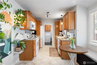 Kitchen with eating space