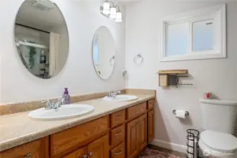 Bathroom off primary