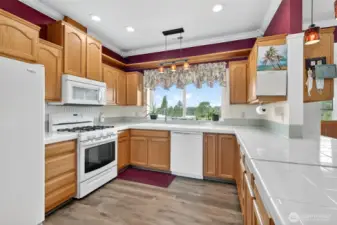 Lots of counter space