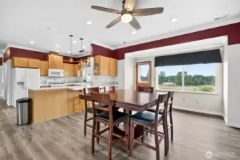 Large dining area