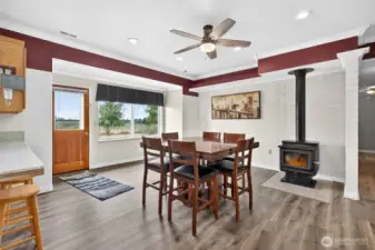 Easy access to the backyard from main living area