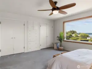 Lots of closet space.