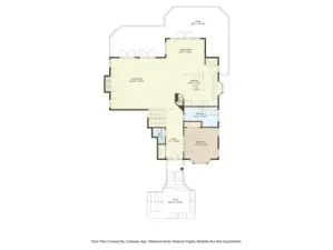 Main level floor plan