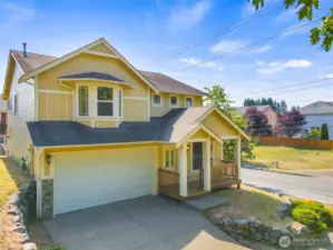 Hard-to-find four bedroom home also has a bonus room and TWO living areas