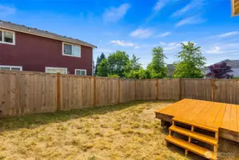 New deck for years of care-free use