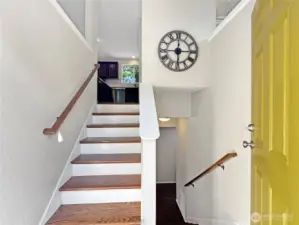 Flexible split entry layout offers plenty of living options.