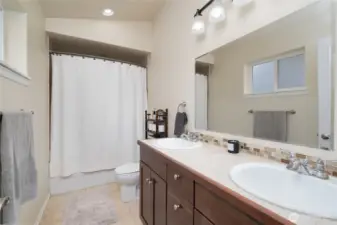 Primary Bath with double sinks