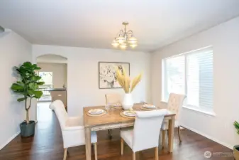 Enjoy a large dining room - Holiday entertaining at it's best!