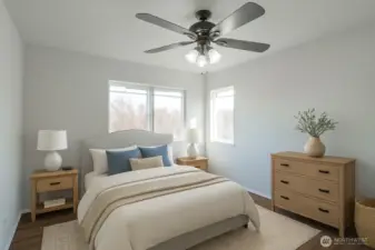 Welcoming Guest Retreat #2 - Virtually staged to inspire your vision of the space.