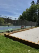 Tennis, Pickleball,and Bocciball