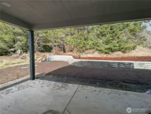 Large patio off Living Room