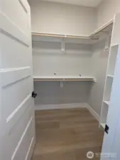Walk-in Closet in Primary