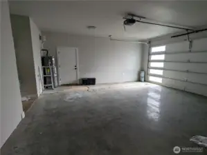 Large 2 car garage