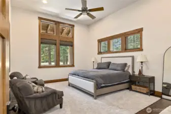 Primary bedroom on main