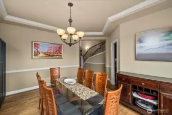 Formal Diningroom for entertaining