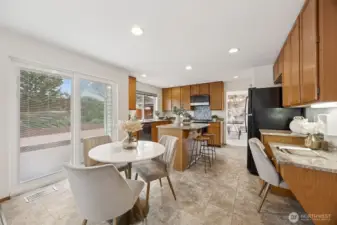 Check out the new Pella sliding doors with integrated mini blinds...