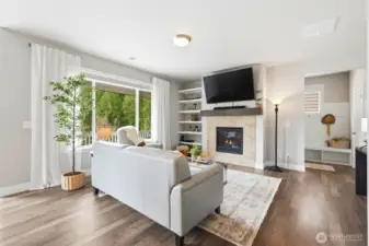 Alternate view of the main floor living area