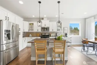 beautiful finishes with tons of natural light