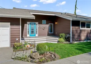 Immaculate home with recent exterior painting.