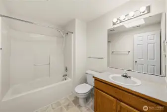 Full Bath Upper Level