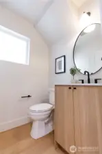 Main floor powder bath