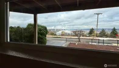 view from lower unit