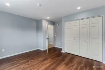 Extra Large Closet in 2nd bedroom