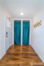 The front entry