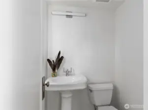 1/2 bath in studio