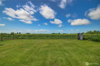 Beautiful level shy 1/2 acre lot with views of Skait Valley farm land