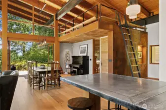 All ages will enjoy the loft!