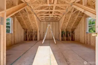 Loft ready for your finishing touchces