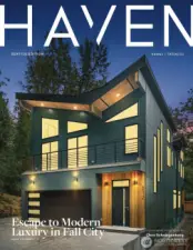 This lux home beat out 14 other PNW homes to star on the cover of Haven.