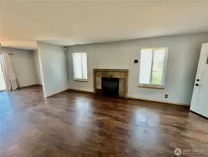 Another living/dining room view.