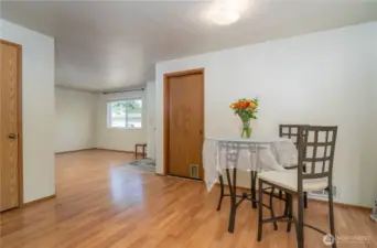 Open Dining Area from Kitchen